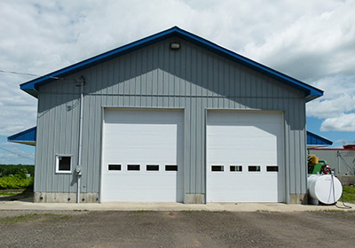 Construction neuve bâtiment agricole Victoriaville