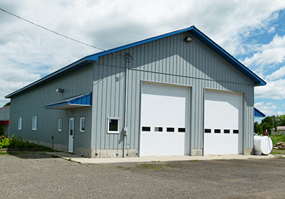 Construction neuve bâtiment agricole Victoriaville