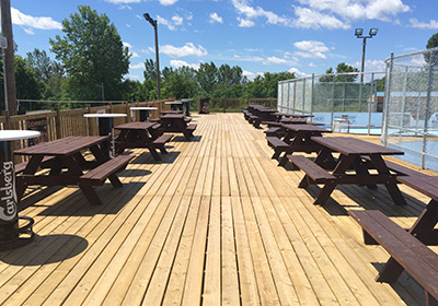 Construction patio bois Victoriaville