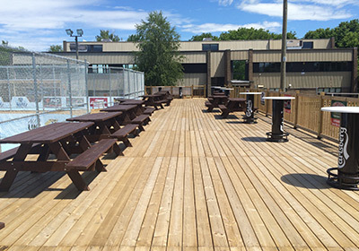 Construction patio bois Victoriaville